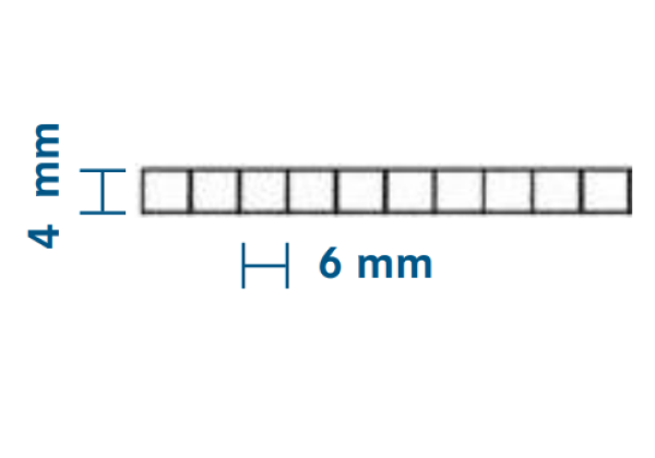 PC-Stegdoppelplatten 4 bis 10 mm